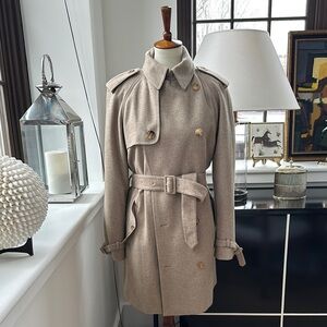 Ralph Lauren Collection Cashmere/Wool Blend Trench M